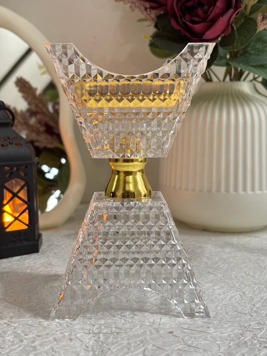 Gold Square Tray Incense Burner