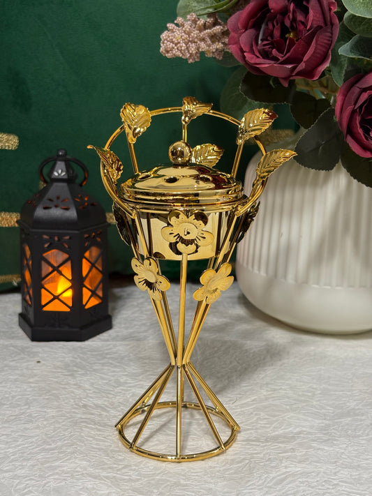Gold Crown Incense Burner
